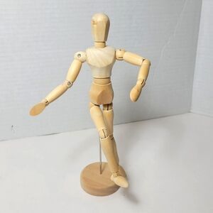 Wood Tabletop Mannequin Artists Model 9"
